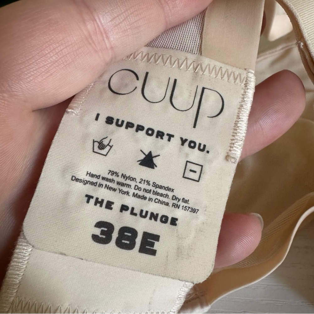 Cuup | Mesh Plunge Bra View 6